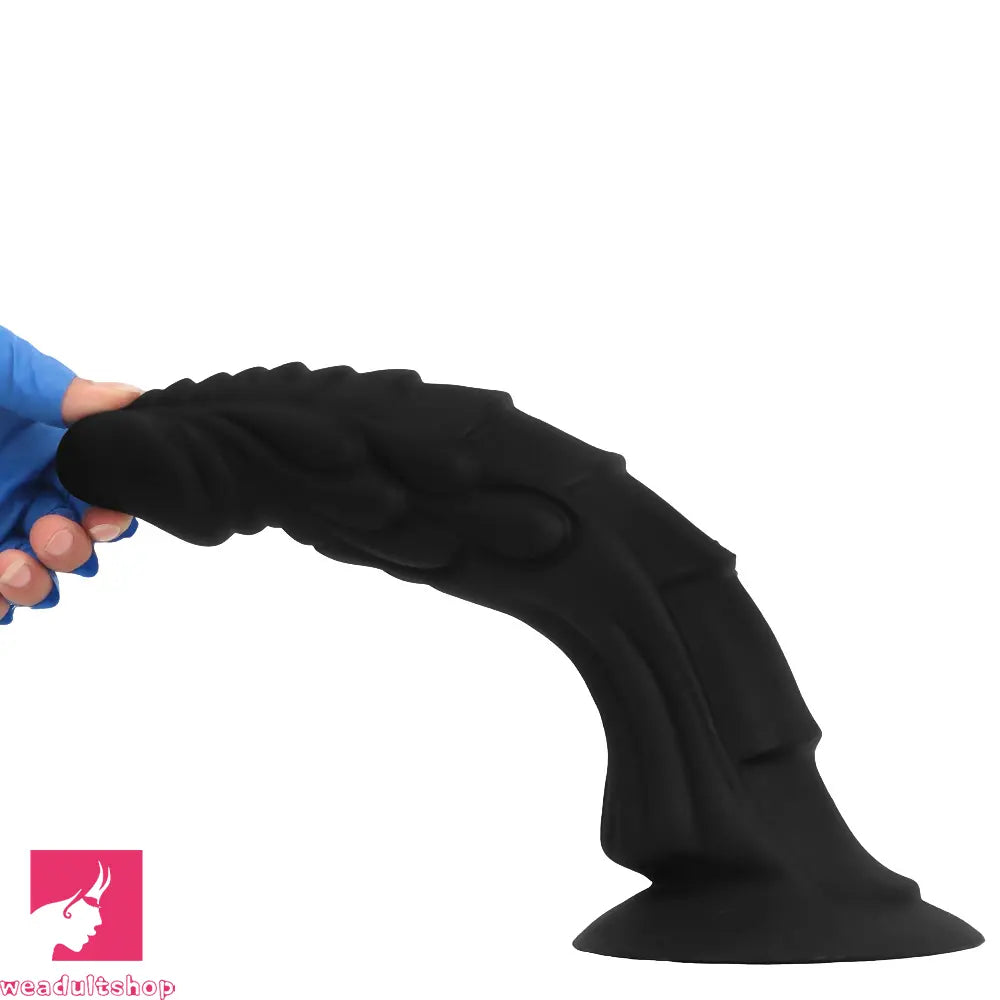 7.28in 9.25in 11.41in 13.38in Dragon Monster Fantasy Soft Silicone Dildo