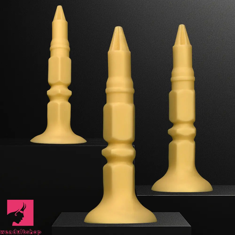 12.6in 14.56in 17.71in Pointed Tip Huge Long Silicone Soft Butt Plug Cock Dildo