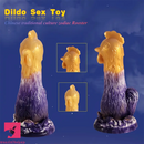 7.87in Exotic Thick Rooster Chicken Silicone Dildo Penis Couple Gift Sex Toy