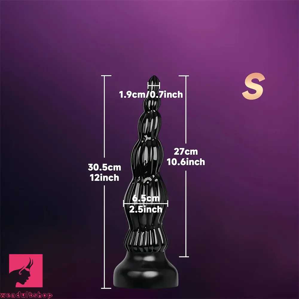 12in 15.3in Extra Long Knot Anal Dildo Thick Butt Plug Toy For Women