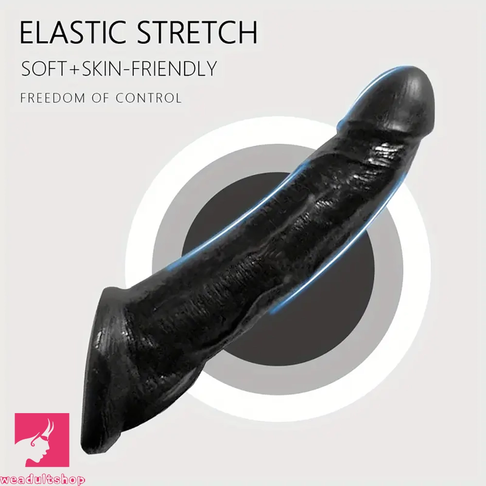 8.66in Realistic Dildo Sleeve Feel Like Skin For Hands-Play Sex Clit Pleasure