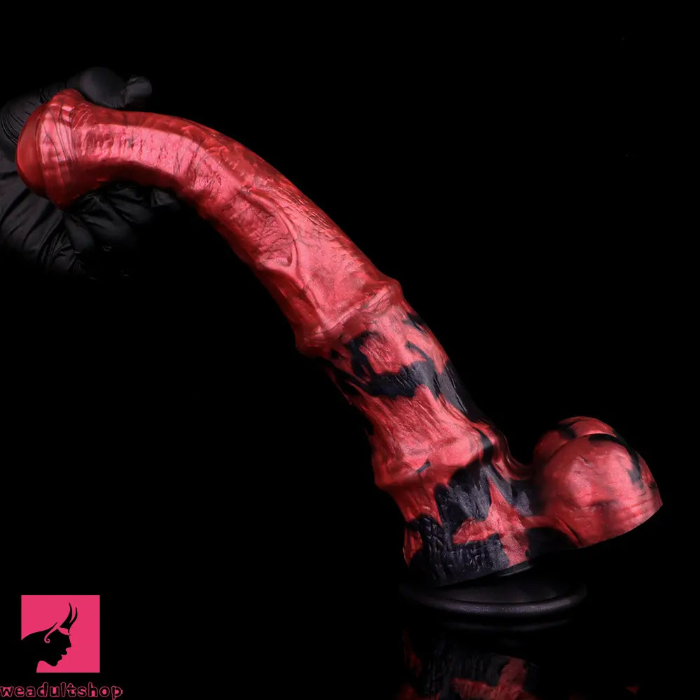 11.02in Liquid Silicone Horse Cock Big Dildo Large Toy Couple Foreplay