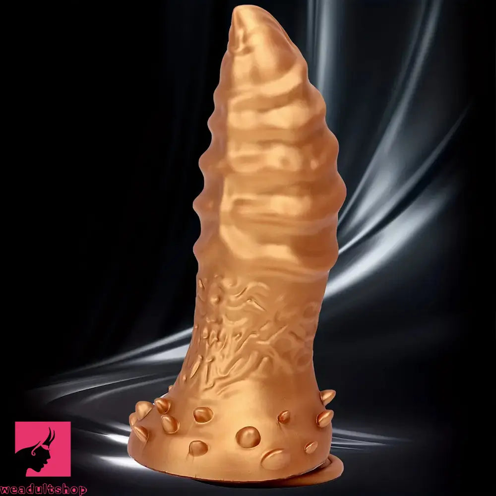 9.25in Liquid Silicone Anal Butt Plug Fat Toy Ultral Soft Anal Thick Dildo