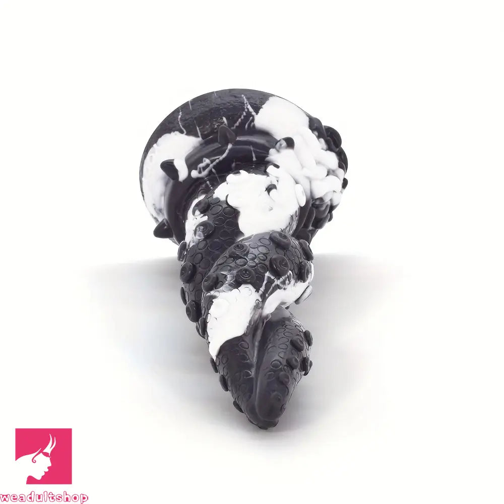 7.48in Black Anal Suction Cup Soft Octopus Dildo For Women Men Gay Sex