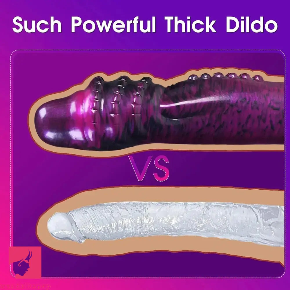 8.9in Fantasy Spiked Silicone Soft Monster Dildo For Women Sex Orgasm