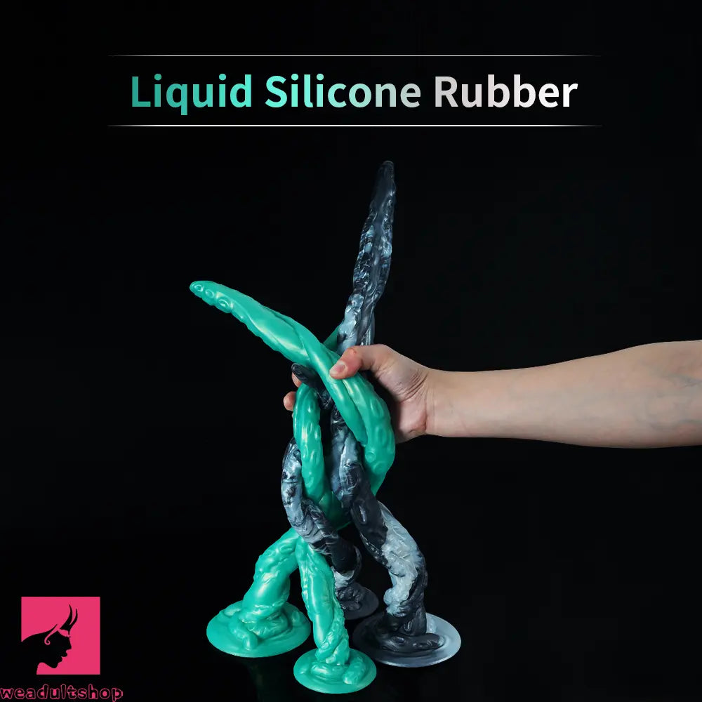 14.17in 18.9in Deepsea Tentacle Octopus Silicone Soft Big Long Odd Dildo