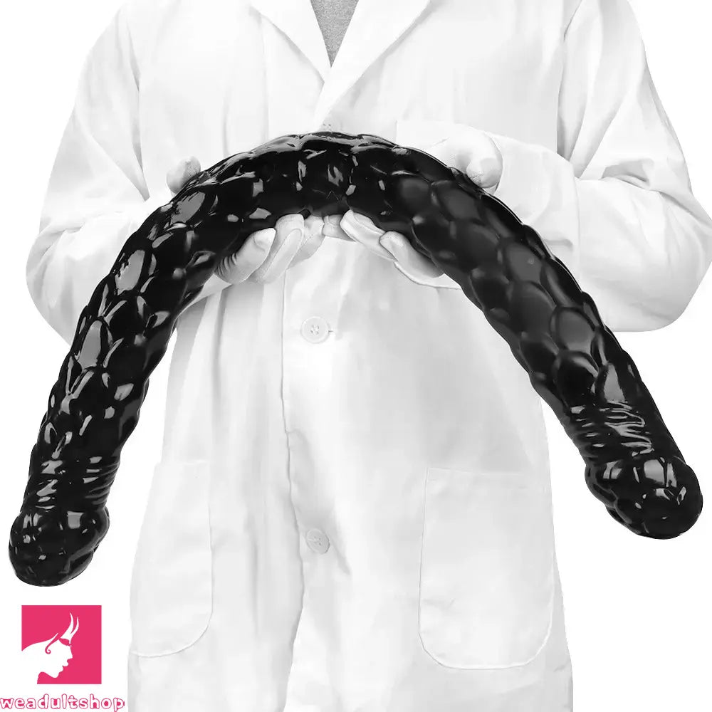 20.47in 27.55in Double-Headed Extra Long Fish Scale Huge Dildo For Sex