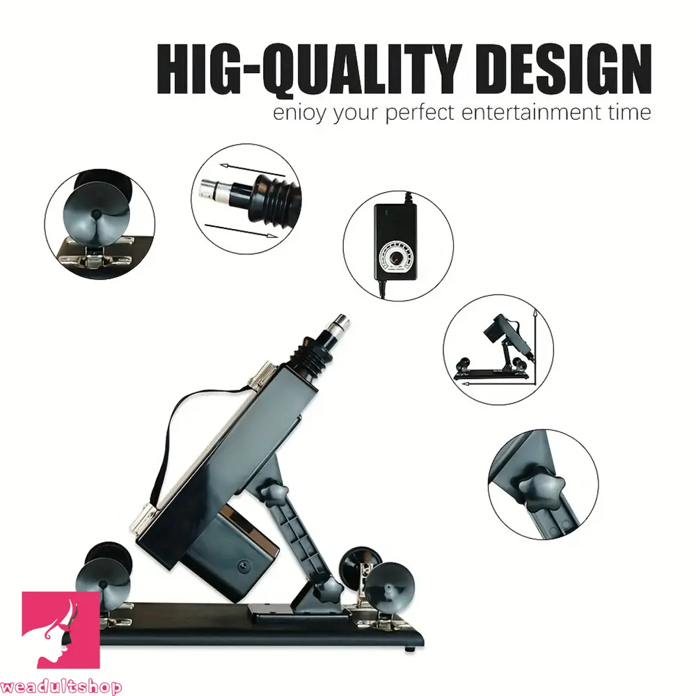 Automatic Female Masturbation Pumping Gun For Adults With Fucking Dildo