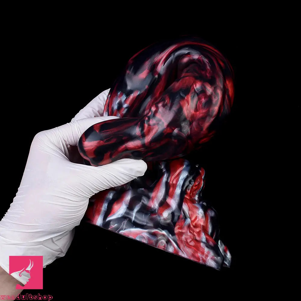 5.51in 7.56in 9.84in 12.6in 17.72in Monster Silicone Creature Penis Dildo