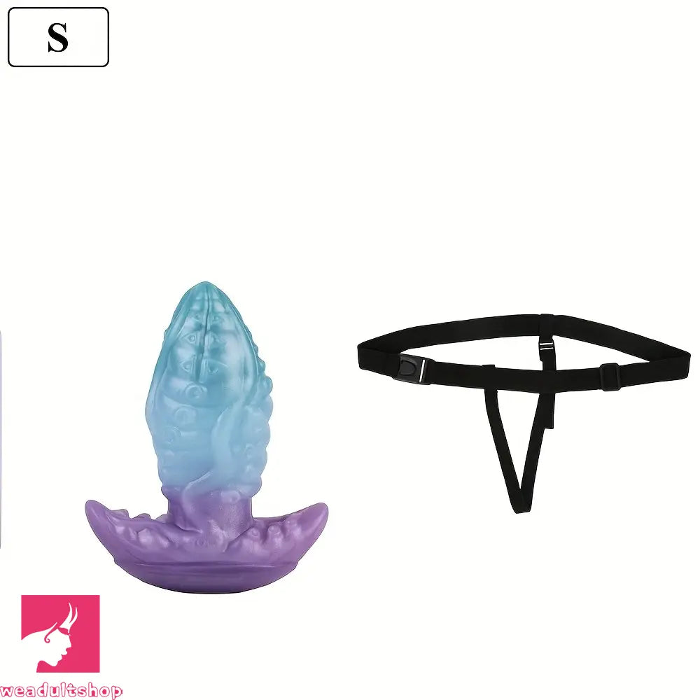 5.55in 7.28in 9.05in Animal Octopus Tentacle Cock Wearable Strap on Dildo