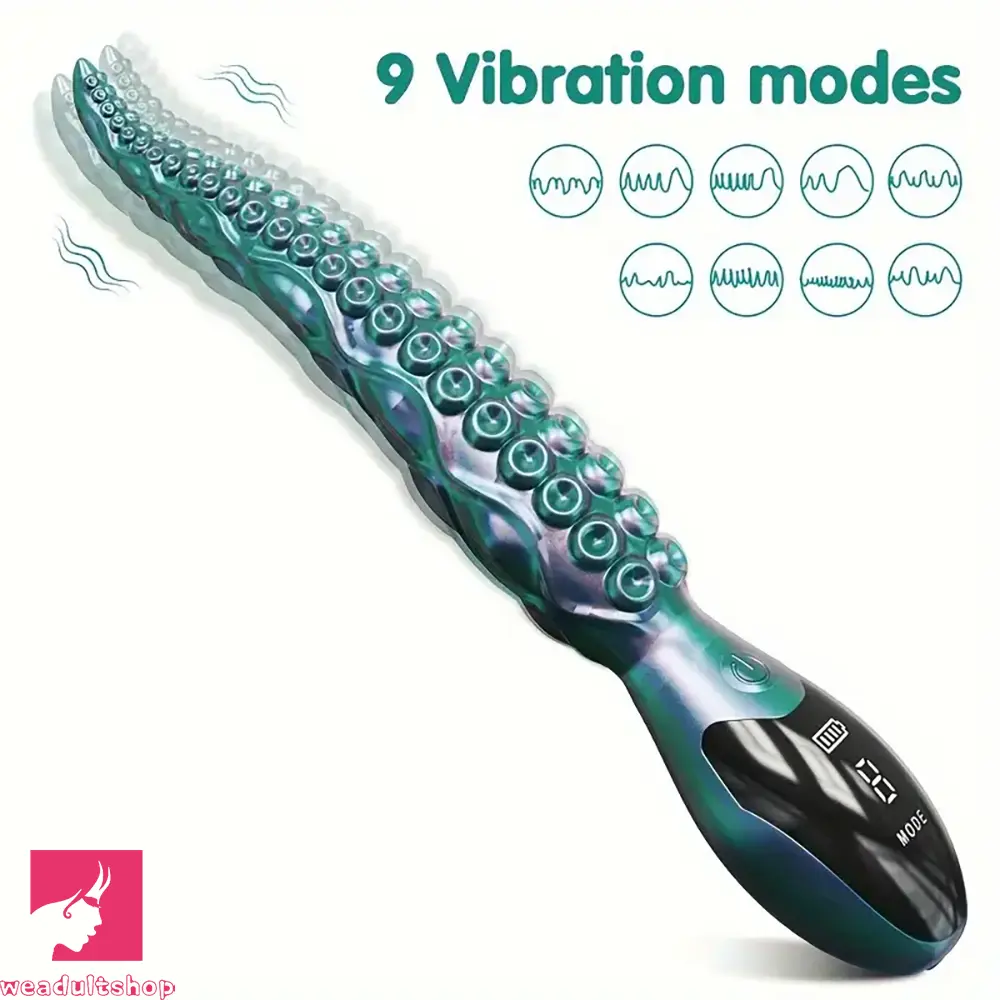 10.6in Octopus Tentacle Clitoral Vibrating Monster LED Display Dildo 10.6in Octopus Tentacle Clitoral Vibrating Monster LED Display Dildo