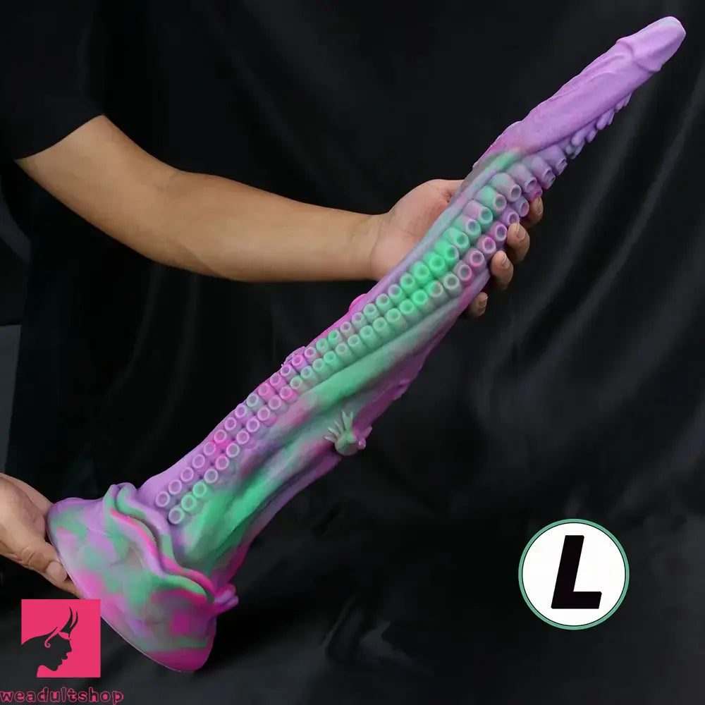 18.35in 18.97in 23.62in Silicone Long Huge Tentacle Soft Female Thick Dildo