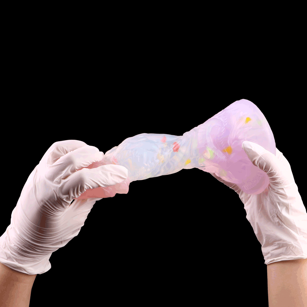 4.72in 5.9in 7.08in 8.66in Silicone Fantasy Soft Women Dildo With Key Chain