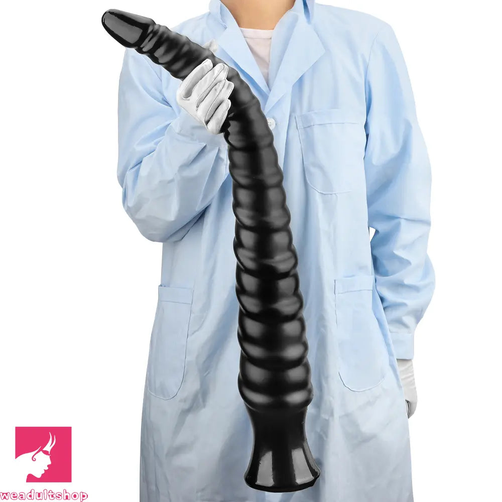 29.34in Super Long Large Masturbator PVC Anal Expansion Spiral Big Dildo