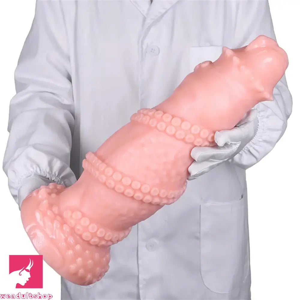 7.08in 8.46in 10.03in 11.81in 13.77in 14.96in Fantasy Big Fat Monster Dildo