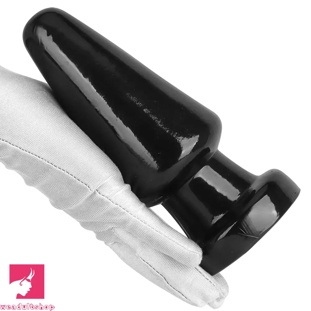 6.7in Black PVC Anal Plug Dildo For Woman Couples Masturbate Tough Sex