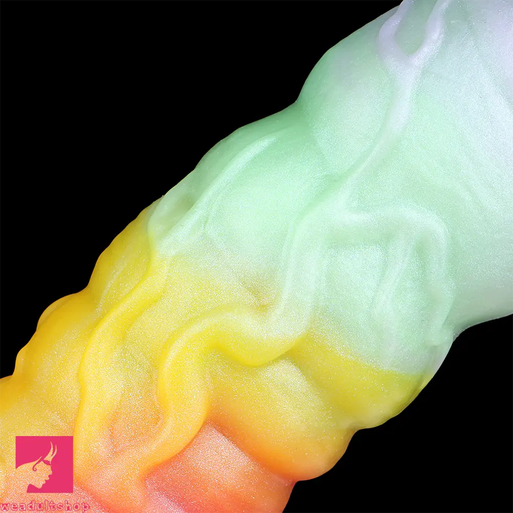 9.92in Sheath Strap on Dildo Silicone Monster Creature Cock Big Cock Dildo