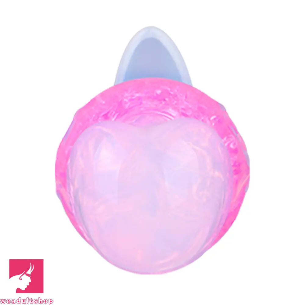 4.96in Luminous Silicone Anal Beads Dildo Anal Sex Toy For Adult Cock