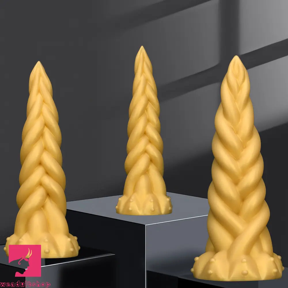 11.81in 13.77in 16.14in Extra Large Long Liquid Silicone Twist Soft Dildo