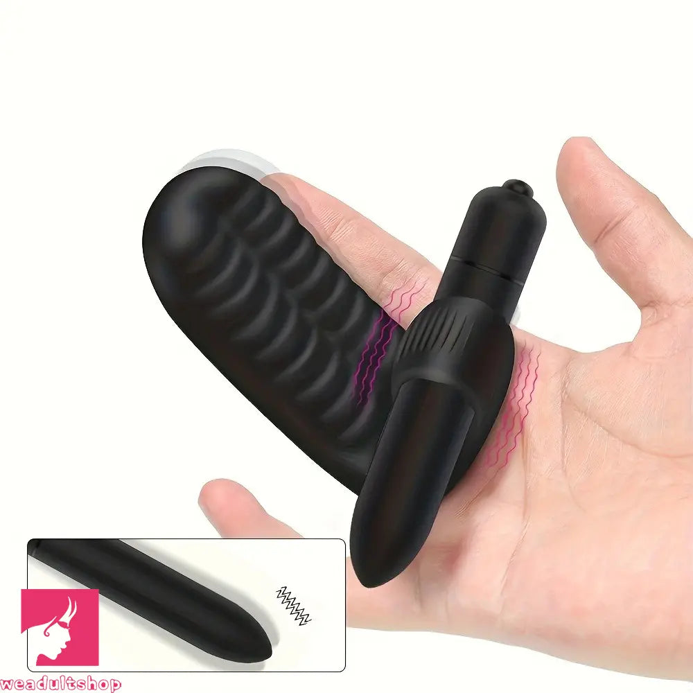 3.82in 2 in 1 Finger Dildo Wearable Clitoral Stimulator Couple Game