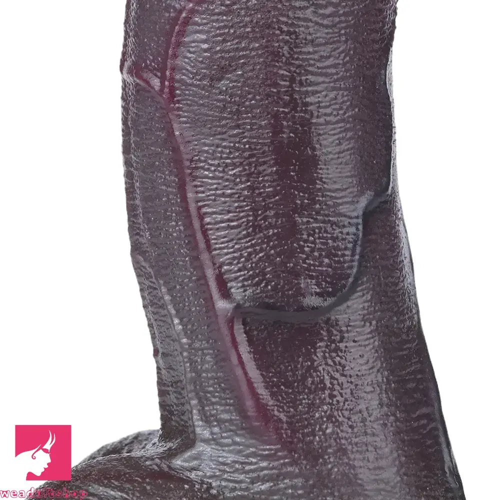 7.2in Dual Density Silicone Soft Real Dildo Ideal For Couples Male Female