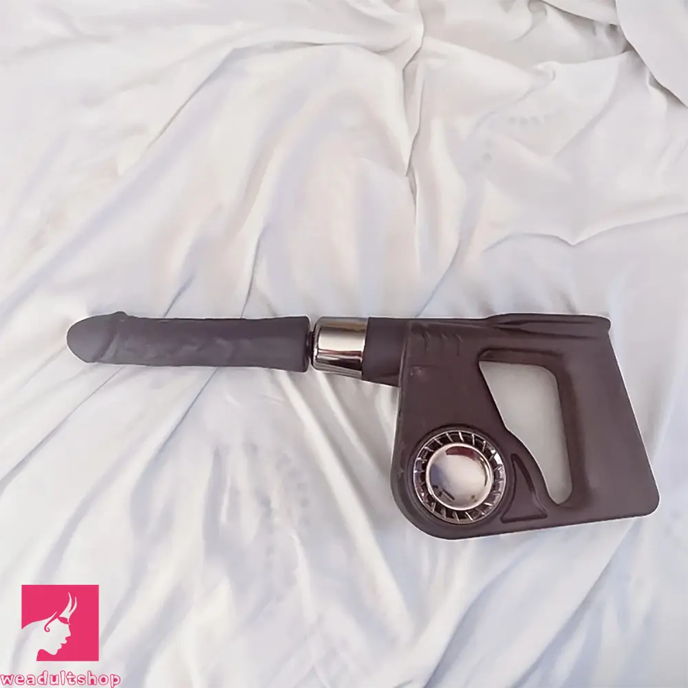 14.57in Sex Machine Dildo Handheld Thrusting Dildo Multiple Adjustments