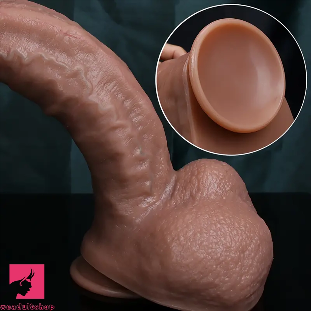 8.3in 9.6in 10.8in 12.2in Real Veins Personal Soft Big Real Prostate Dildo