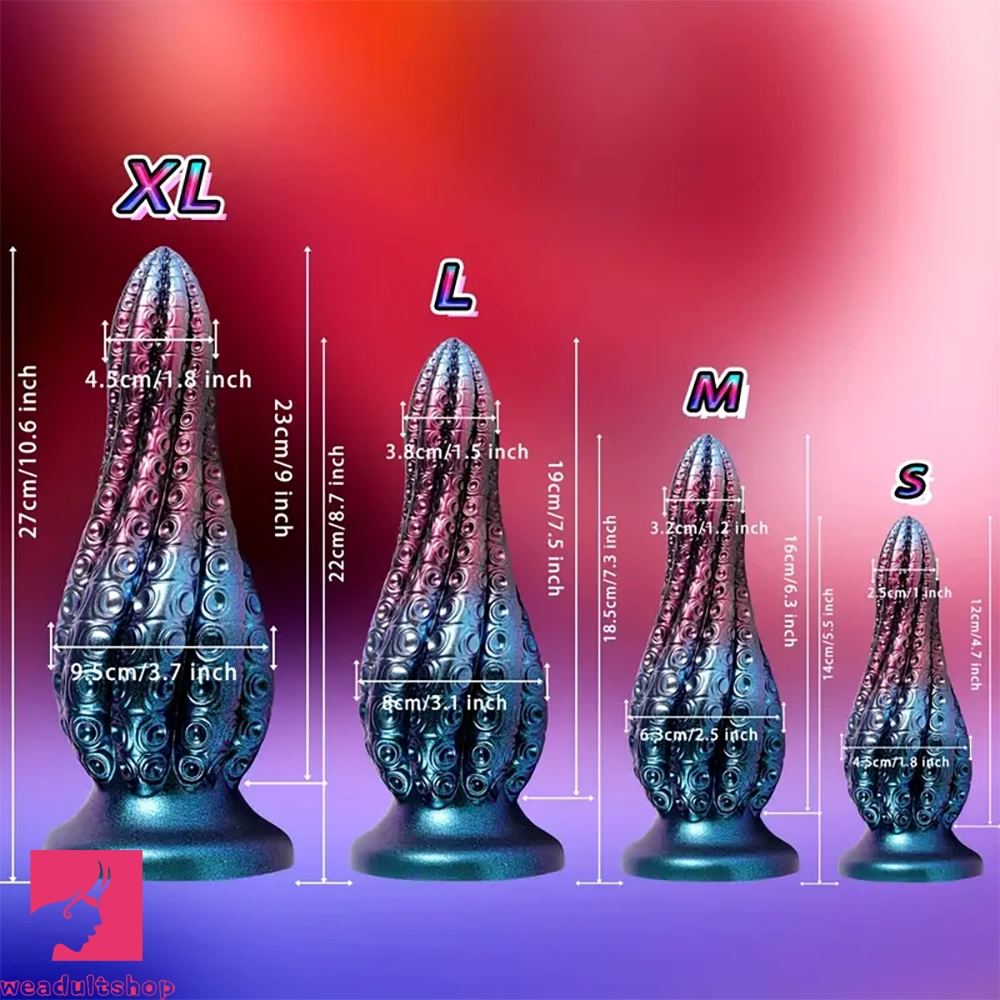 5.5in 7.3in Outstanding Silicone Soft Tentacle Anal Dildo Cock Butt Plug