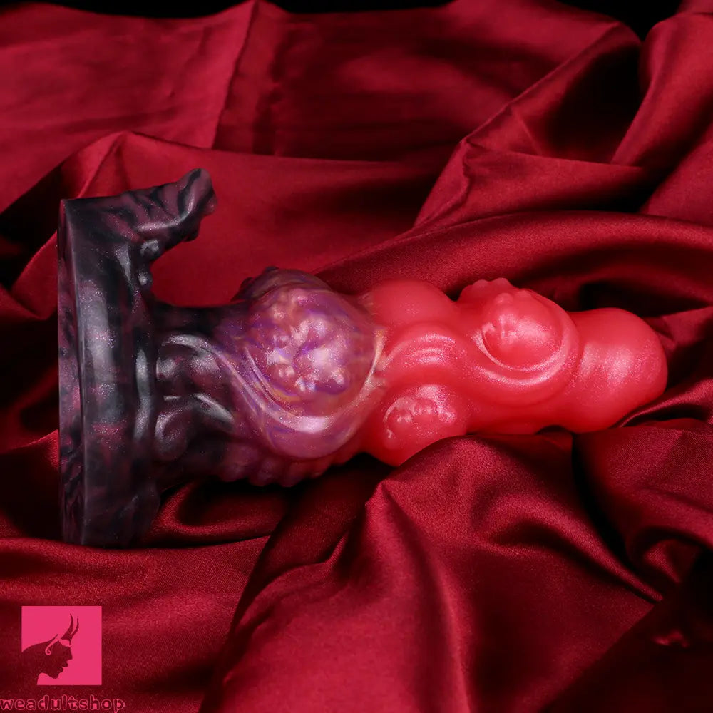 5.91in Fantasy Silicone Soft Odd Dildo Durable Construction Cock Sex