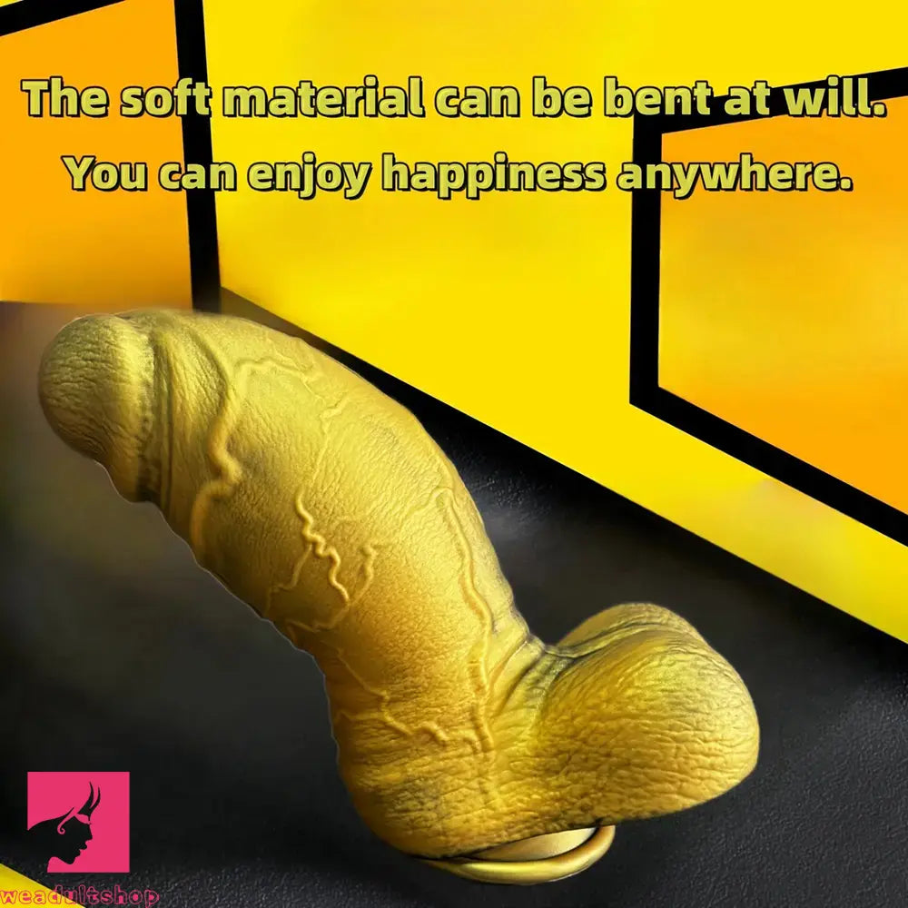 7.87in 9.84in Thick Realistic Silicone Dildo For Vaginal G-spot Stimulation