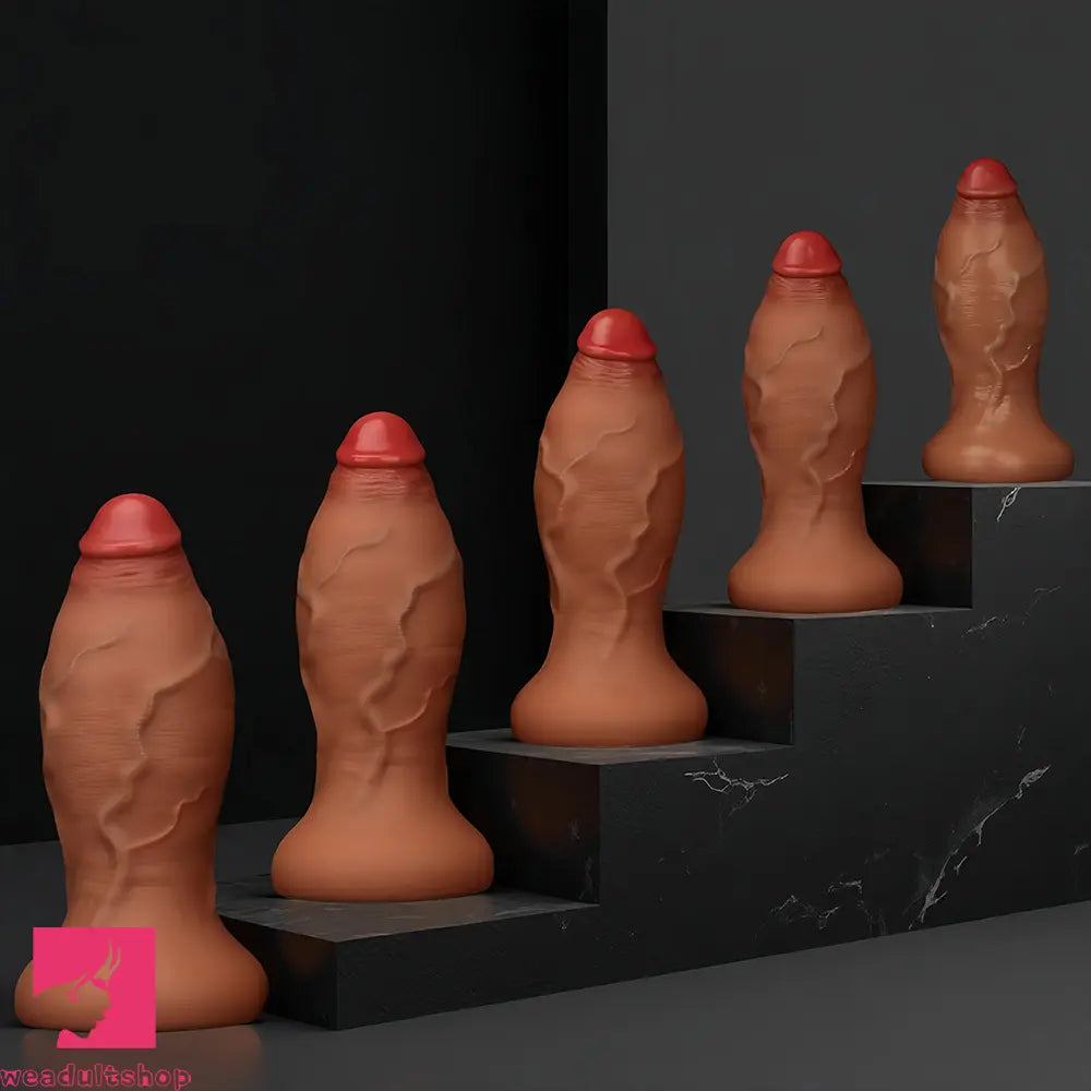 9.05in 10.23in 12.2in 13.38in 14.96in Huge Thick Long Odd Silicone Dildo