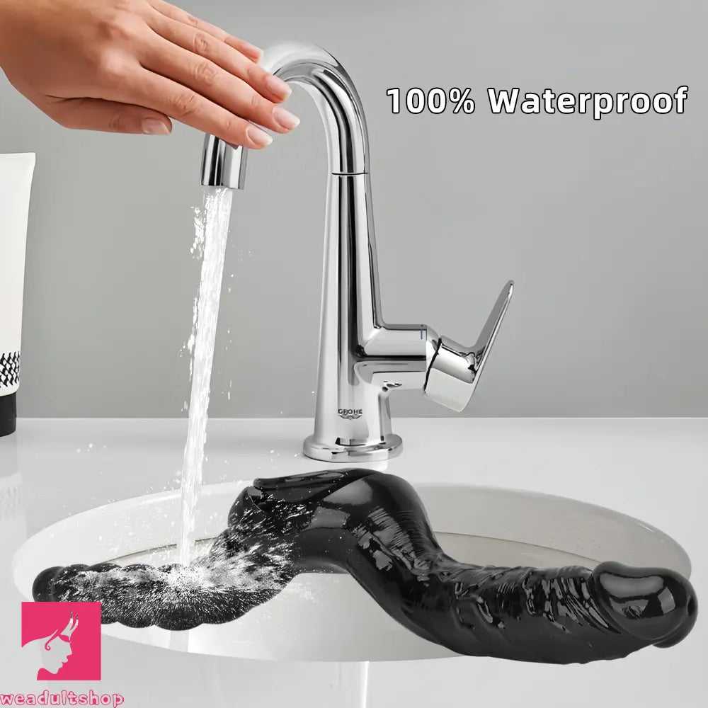 7.87in 10.43in PVC Double Headed Dildo Masturbator With Simulated Toy