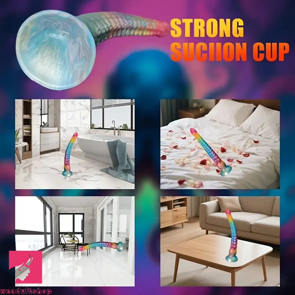 11.42in Octopus Tentacle BDSM Toy Male Female Anal Dildo Prostate Sex Toy