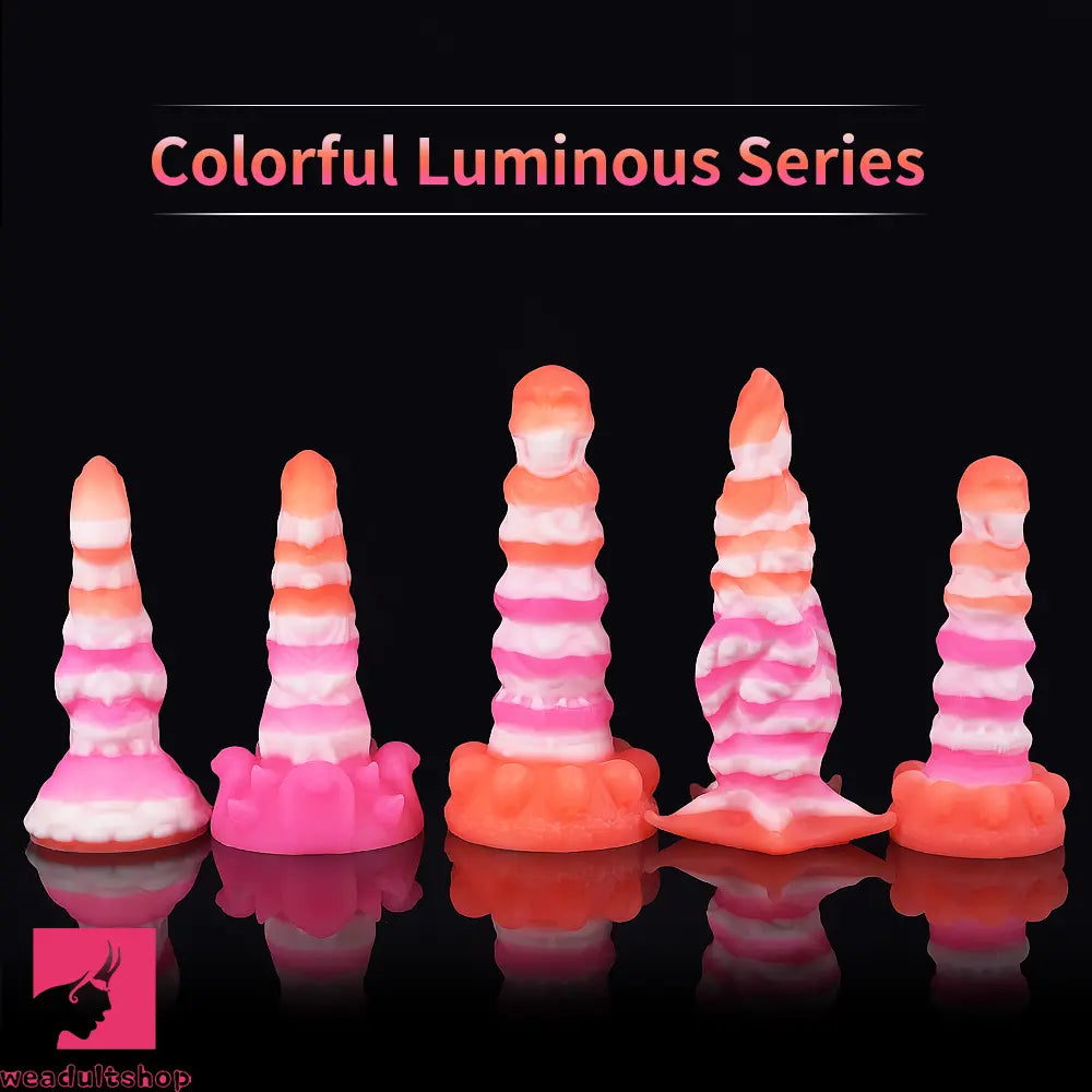 Silicone Realistic Fantasy Colorful Monster Soft Cock Dildo For Men Sex