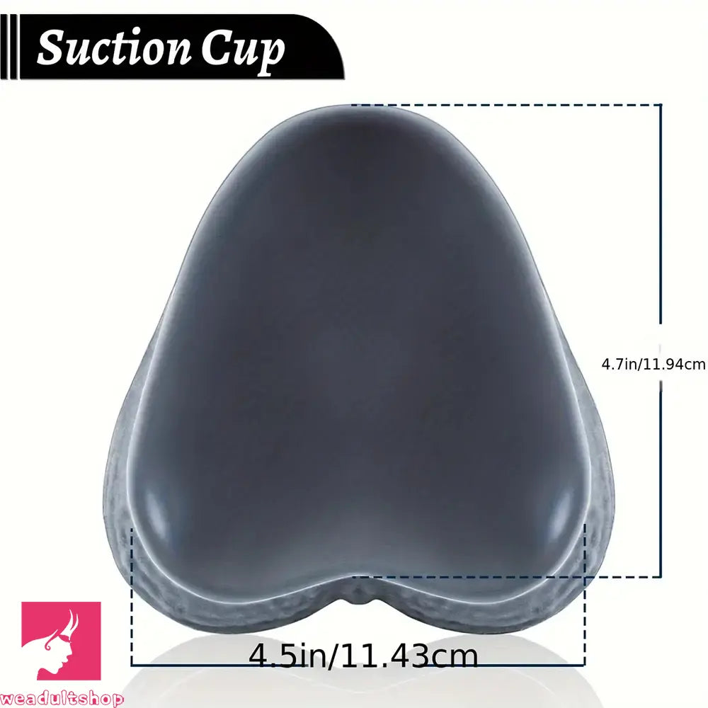 11in Fantasy Silicone Soft Dual Density Dildo Stimulator Heavyweight Cock