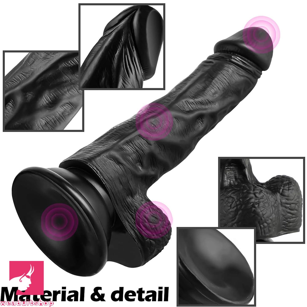 7.68in Realistic Dildo Female Vagina G-spot Stimulator Vaginal Massager