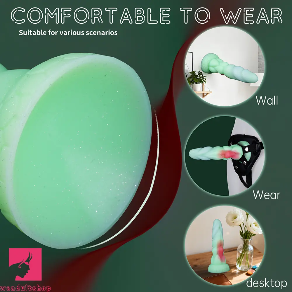 8.27in Animal Alien Liquid Silicone Monster Dildo Masturbator Erotic Cock