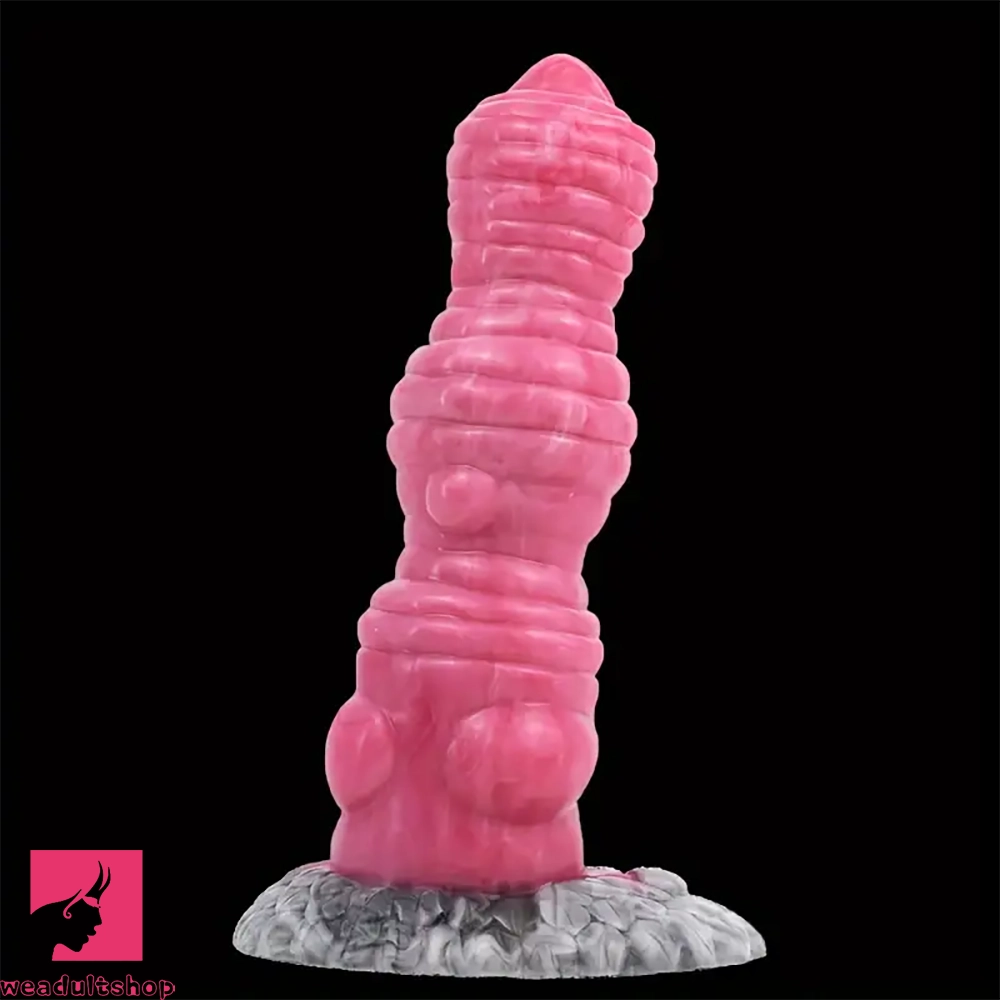 8.26in Monster Big Knot Silicone Soft Dildo Soft Women Adult Toy