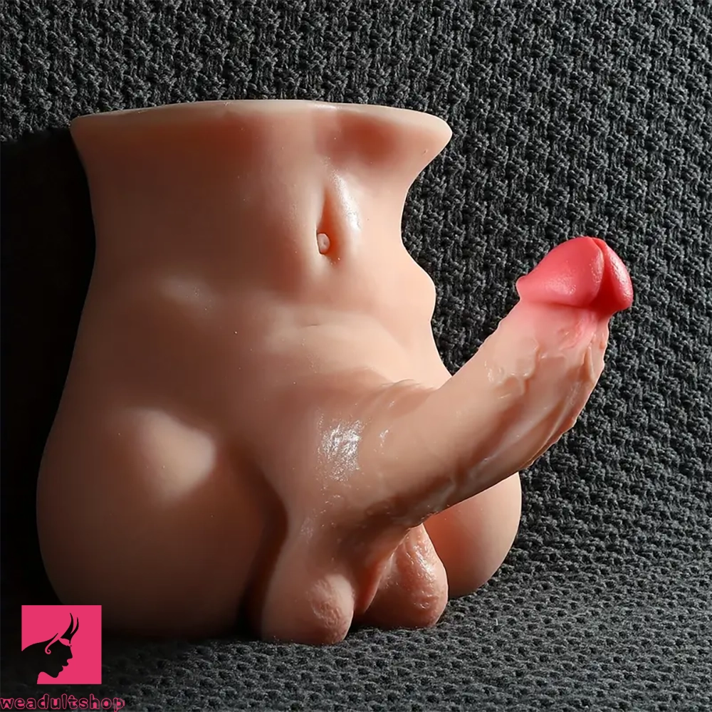 7.1in Realistic Soft TPE Male Sex Doll Torso For Female Orgasm Sex