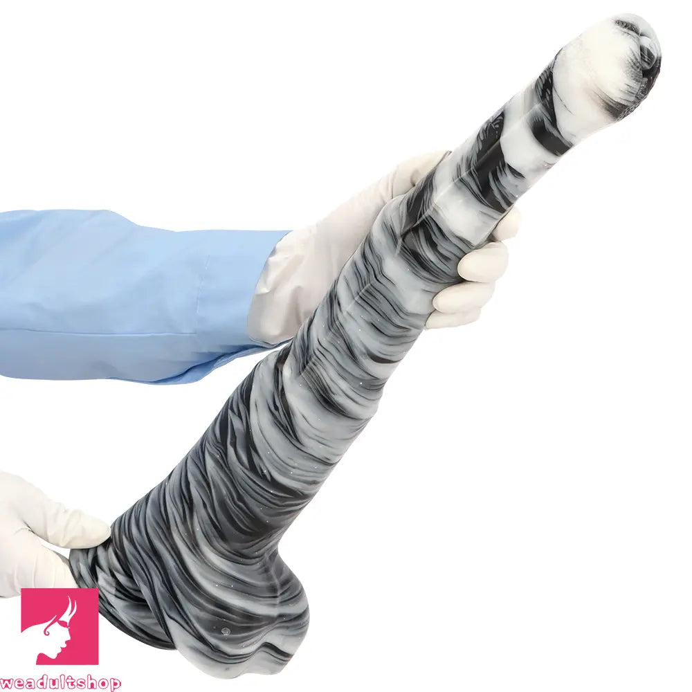 18.9in Mixed Color Big Alternative Animal Super Long Horse Cock Dildo