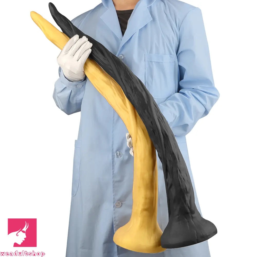 29.92in Super Long Deep Expansion Huge Silicone Butt Plug Dildo Penis Toy