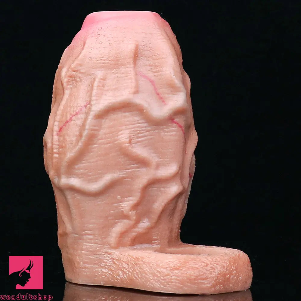 3.81in Realistic Penis Cock Dildo Sleeve Extender For Thicken Cock Toy