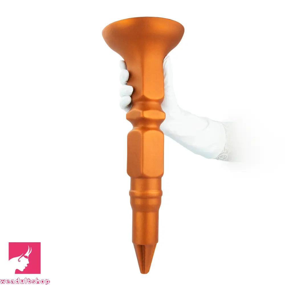 12.6in 14.5in 17.71in Screw Type Long Butt Plug Dildo Anal Plug For Hands-Free