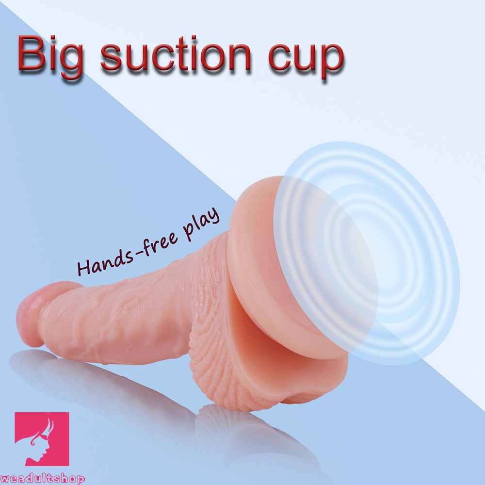 7.87in Lifelike Penis Cock For Woman Masturbator Adult Sex Dildo Toy