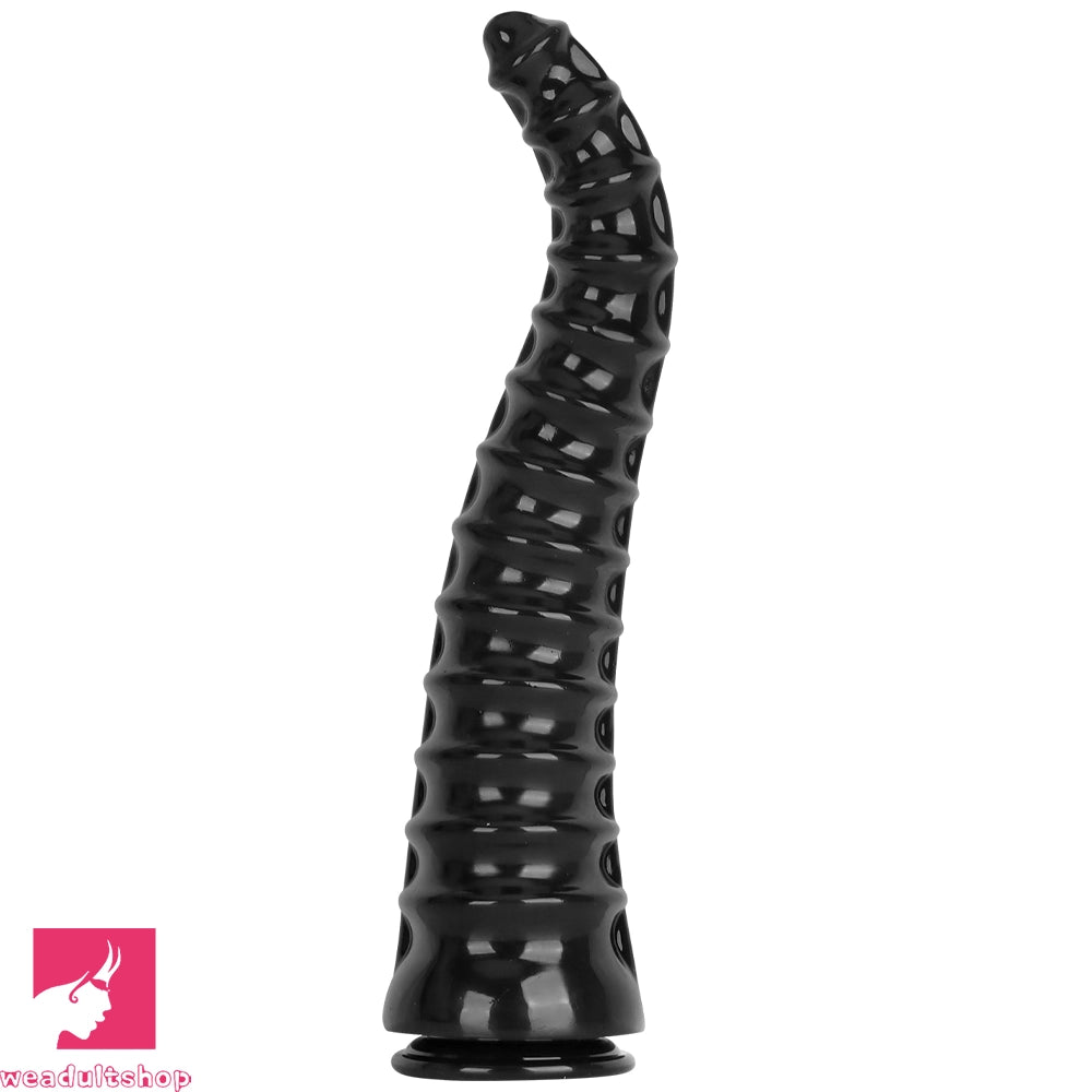 10.82in 13.38in 16.73in Super Large Black Anal Plug Dildo For Adult Women