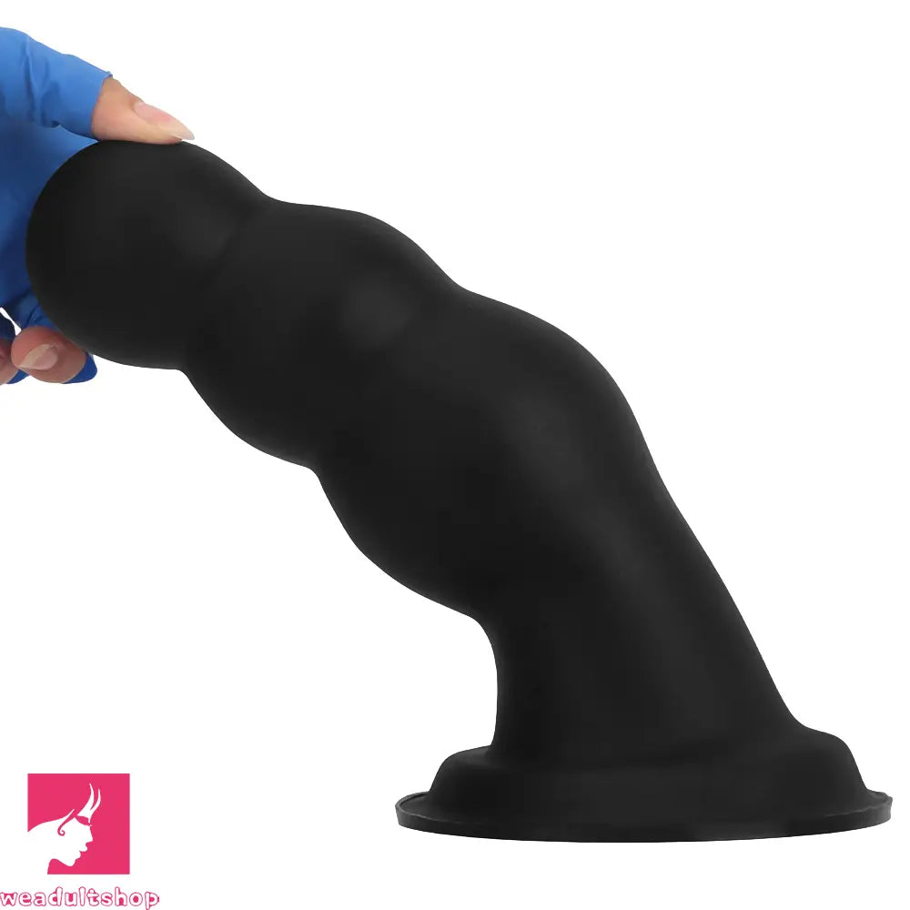 7.08in 8.85in 11.02in Soft Pull-bead Anal Plug Extra Large Thick Cock Dildo