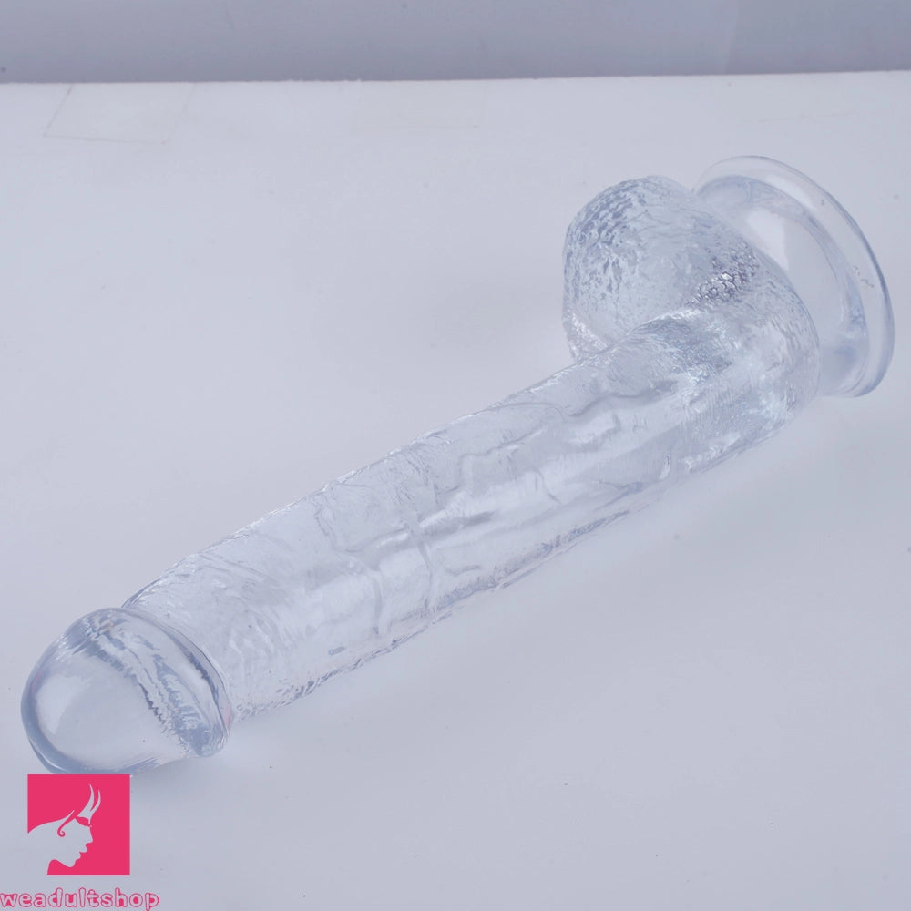 9.25in Prostate Massage Anus Dilator Vagina Big Real Dildo Masturbator