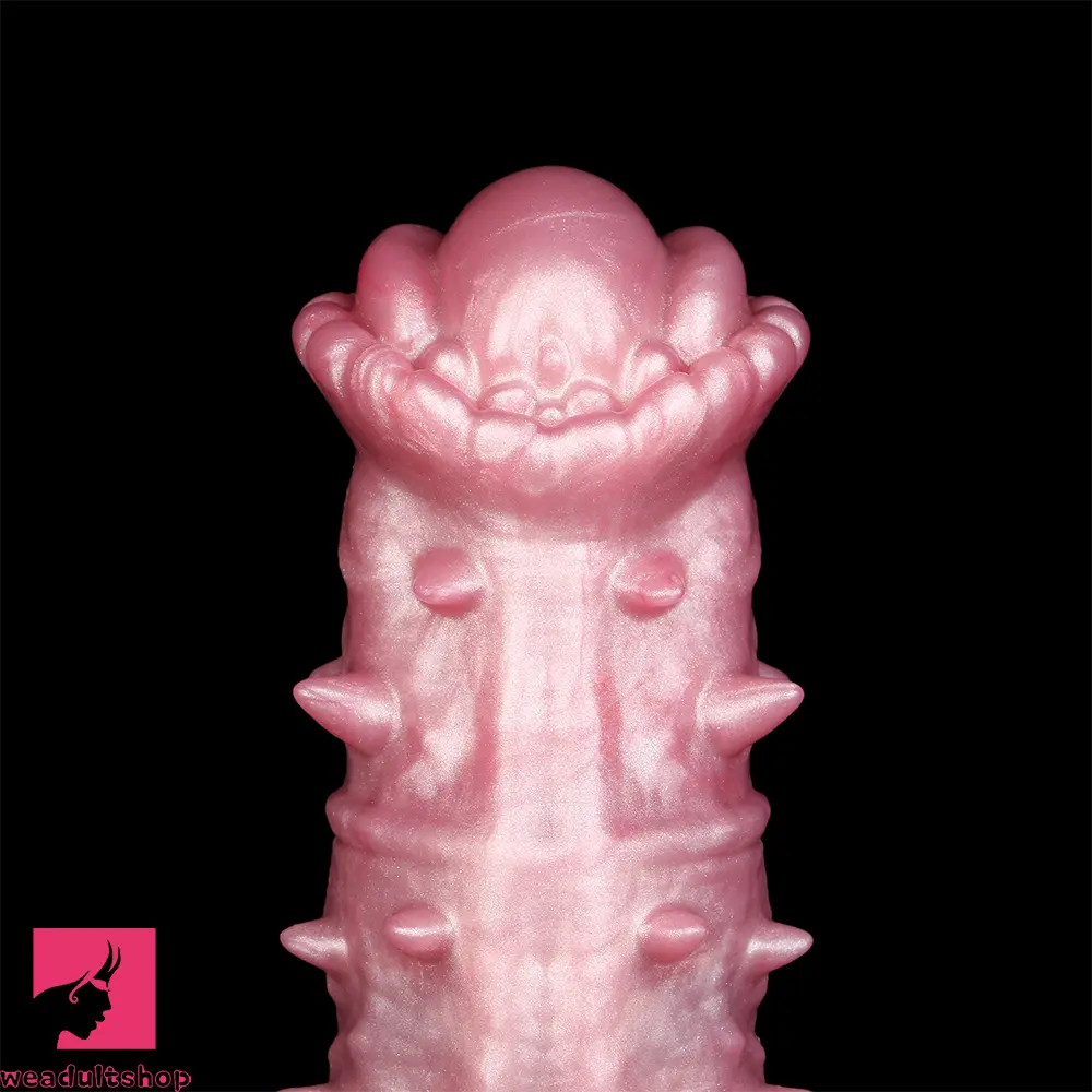 7.48in Spiked Horse Cock Sleeve Dildo Fantasy Penis Extender Cock