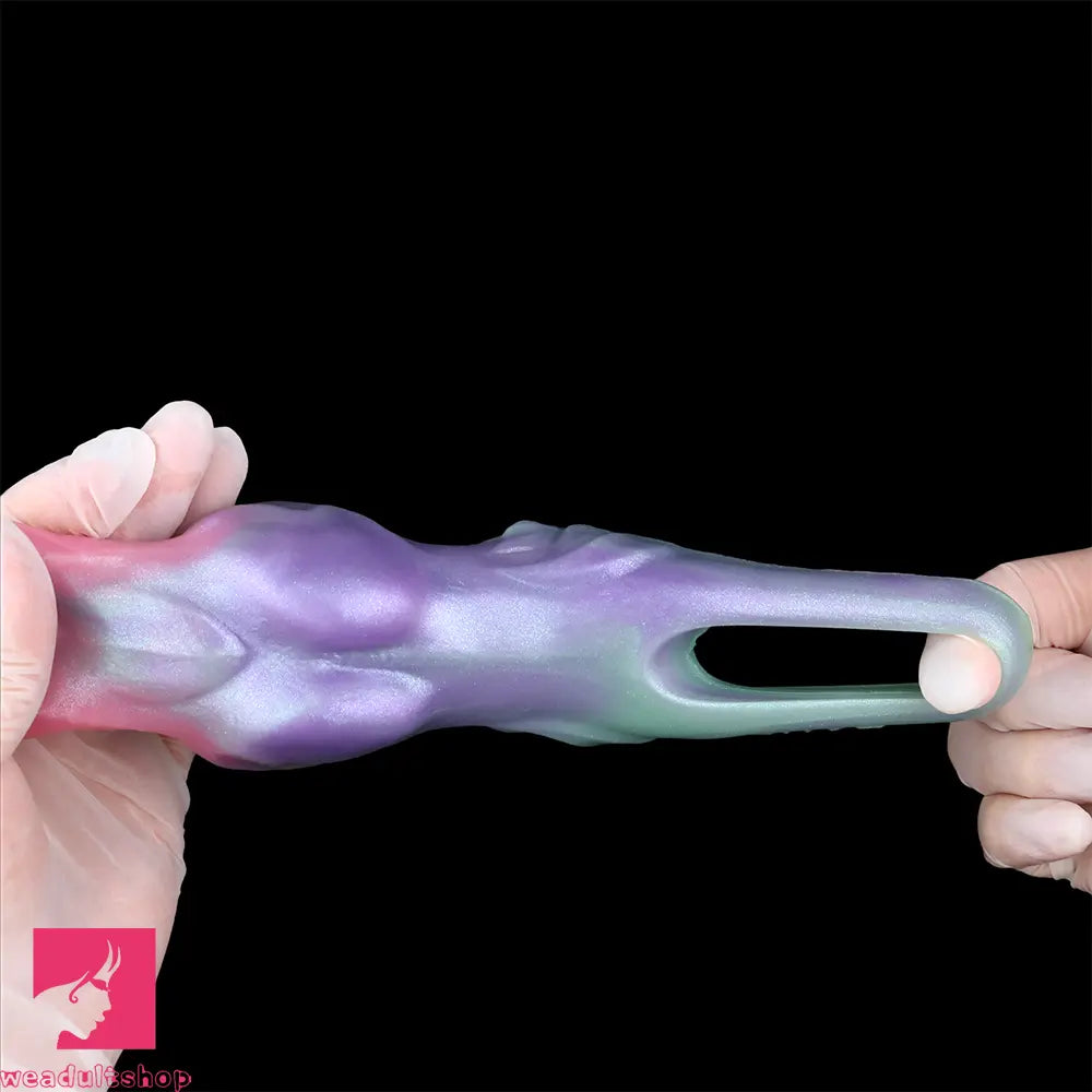 5.9in Flesh Shell SHAZ-3006 Fantasy Hollow Dildo Sleeve For Cock Extension