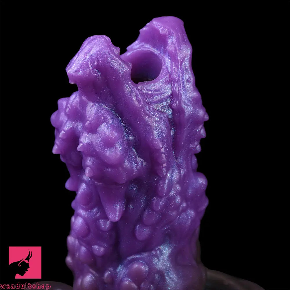 5.62in Dragon Beast Creature Odd Hollow Dildo Sleeve With Penis Ring